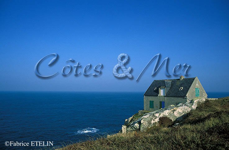 Ouessant: maison avec vue sur l'Atlantique...