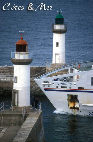 Arrive  Belle-Ile (Morbihan)