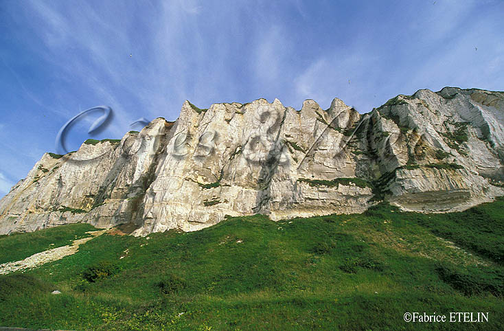 Falaises au Trport (Seine Maritime)