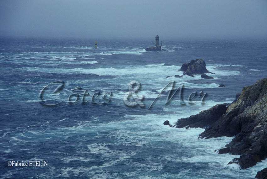 "Gros temps" sur la Pointe du Raz...