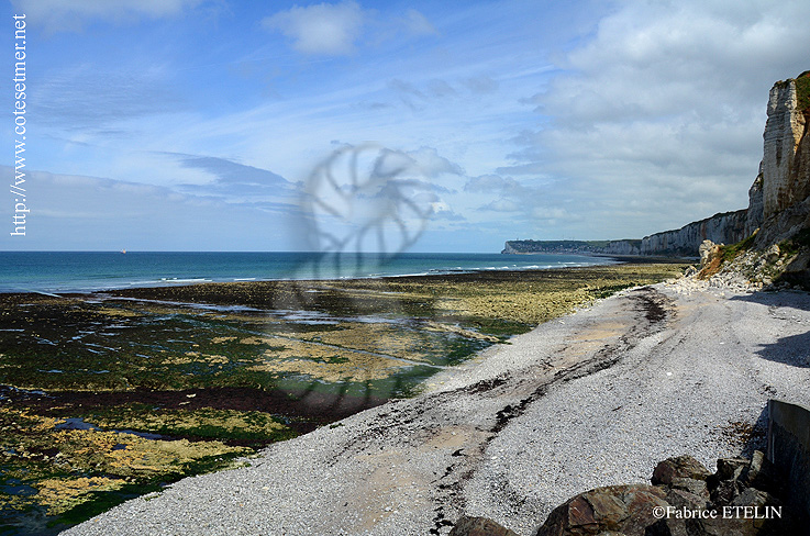 Yport, plage de galets