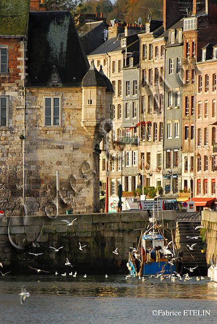 Honfleur, un matin d'automne