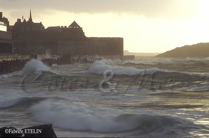 Saint Malo, coup de vent !