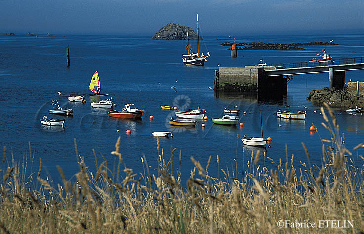 Port de Lampaul , Ouessant (Finistere)