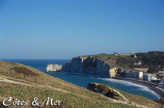 Etretat... vue du Golf