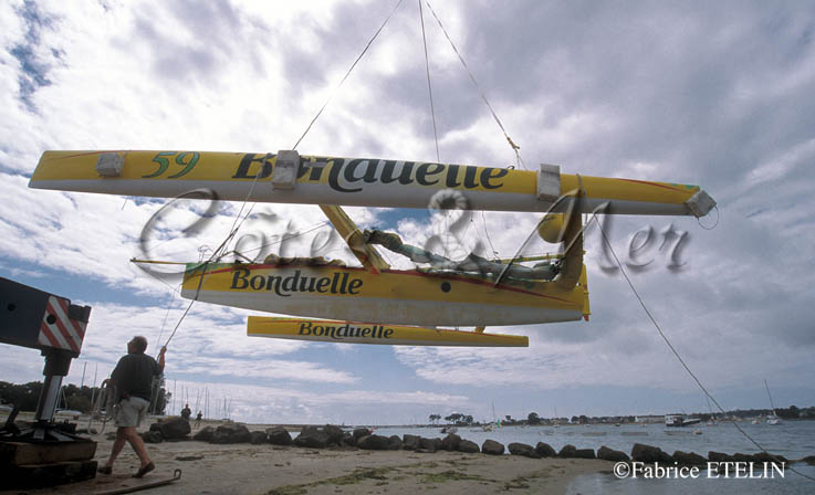 Port La Fort :"Bonduelle  bout de bras"...