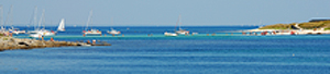 Plage de sable fin aux Glnans