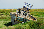 Bateau chou le long de la Seudre  Chaillevette