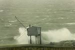 Coup de vent  Saint Palais (Charente maritime)