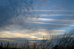 Ciel estival à la Pointe du Grouin