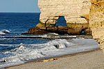 Falaise  Etretat (Seine Maritime)