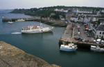 Le Palais,vue de la citadelle (Belle ile)